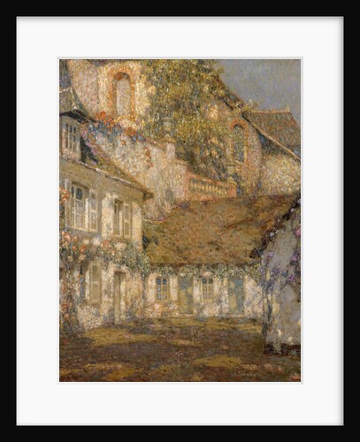 The House below the Church by Henri Le Sidaner