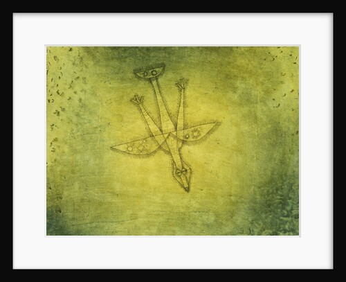 Down the More Troubling Bird by Paul Klee