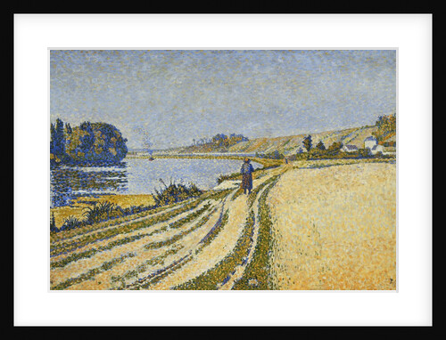 Herblay - La Rive by Paul Signac