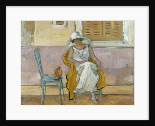 Woman in a White Dress by Henri Lebasque
