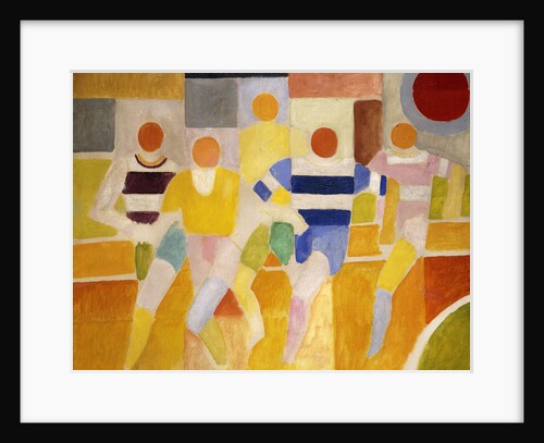 The Runners by Robert Delaunay