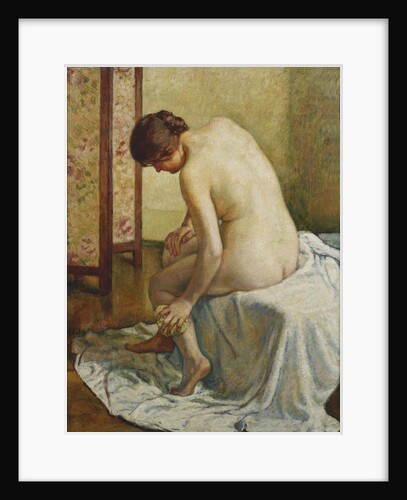 Bather by Theo van Rysselberghe