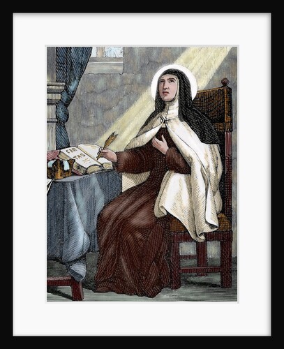 Teresa of Avila (1515-1582). Religious reformer of the Carmelite Order by Anonymous