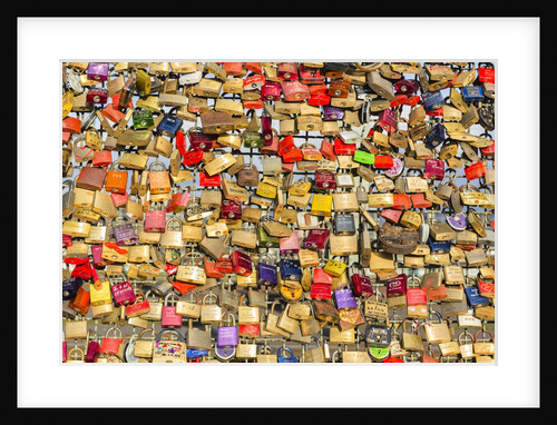Love padlocks by Anonymous
