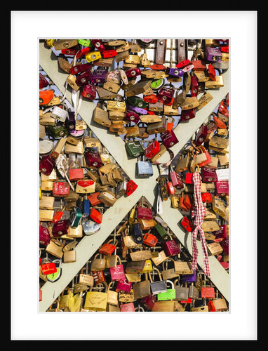 Love padlocks by Anonymous