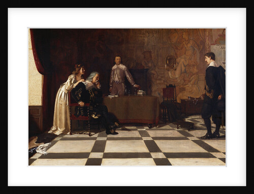 The Reconciliation by Edmund Blair Leighton