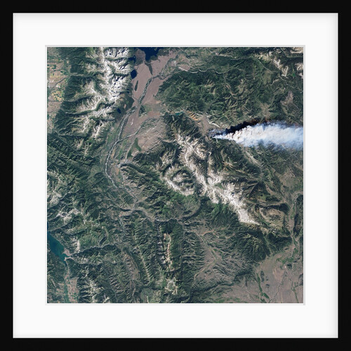 Red Rock Fire, Wyoming by Anonymous