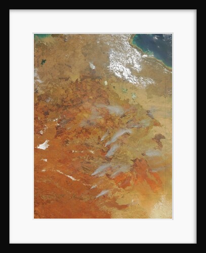Fires in Northern Territory, Australia by Anonymous