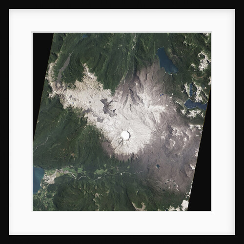 Puyehue-CordÃ³n Caulle Volcano with recent obsidian lava flow by Anonymous