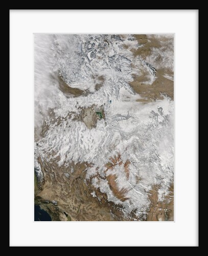 Snow in the Rocky Mountains by Anonymous