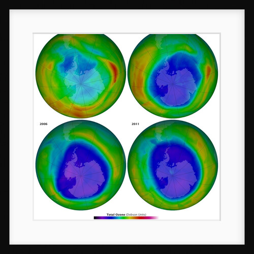 The Antarctic Ozone Hole from 1979 to 2011 by Anonymous