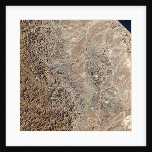 Earth's Crust Exposed in Oman by Anonymous