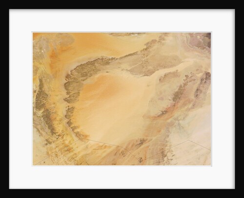 Idhan Murzuq Sand Sea in Southwestern Libya by Anonymous