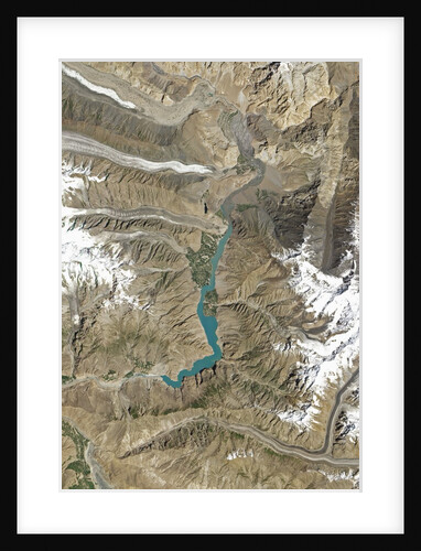 Hunza Valley Landslide Lake, Pakistan by Anonymous