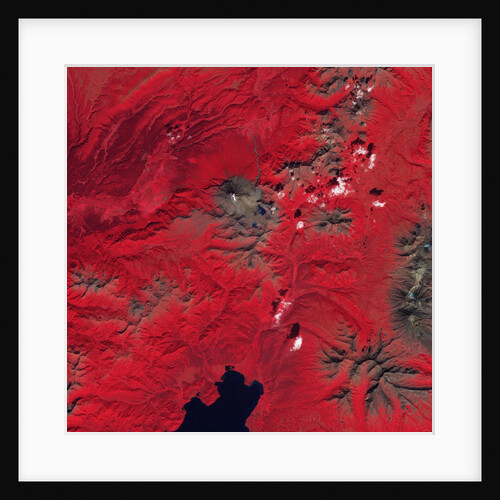 Lava Flow on Kizimen Volcano by Anonymous