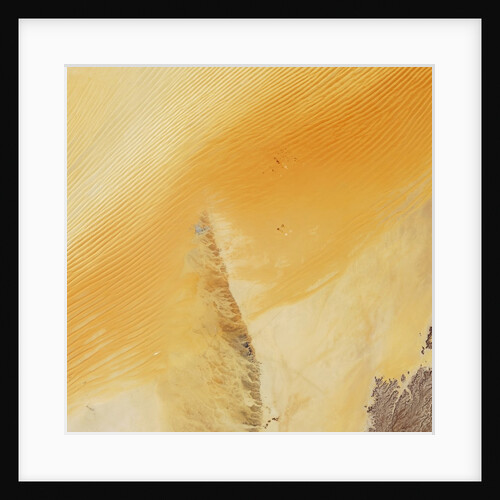 Linear Sand Dunes in the Empty Quarter, Arabian Peninsula by Anonymous