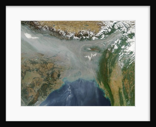 Haze and smog over Bangladesh and Northern India by Anonymous