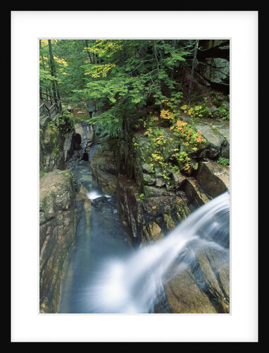 View of Sabbaday Falls, White Mountains, New Hampshire, USA by Anonymous