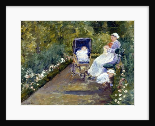Children in a Garden (The Nurse) by Mary Cassatt