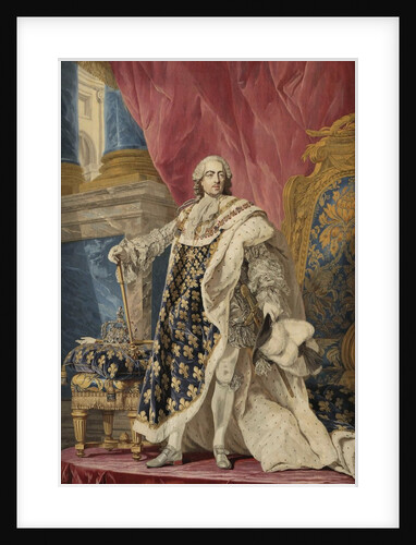 Tapestry of King Louis XV by Pierre François Cozette