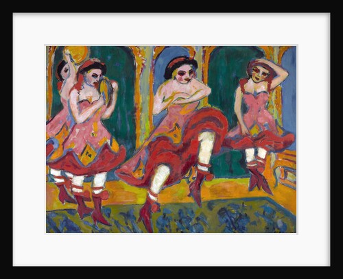 Czardas Dancers by Ernst Ludwig Kirchner