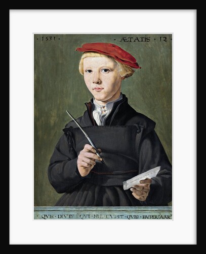 Portrait of a Young Scholar by Anonymous