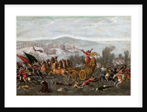 The Israelites Crossing the Red Sea (The Parting of the Red Sea) by Juan de la Corte