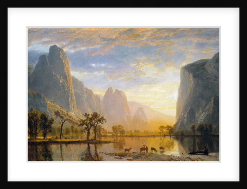Valley of the Yosemite by Albert Bierstadt