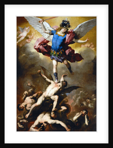 The Fall of the Rebel Angels by Luca Giordano