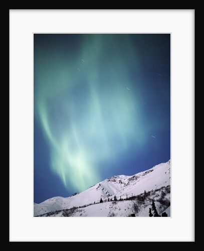 Aurora Borealis, Chugach State Park, Anchorage, Alaska by Anonymous