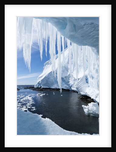 Ice Cave, Gerlache Strait, Antarctica by Anonymous