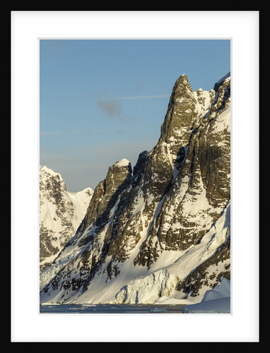 Mountain Peaks, Lemaire Channel, Antarctica by Anonymous