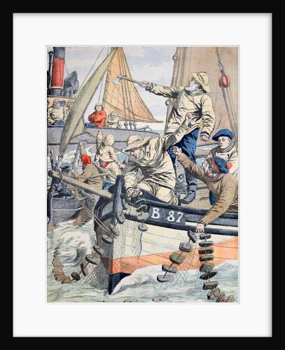 Confrontation Between French & English Fishermen in Channel (Nov by Anonymous