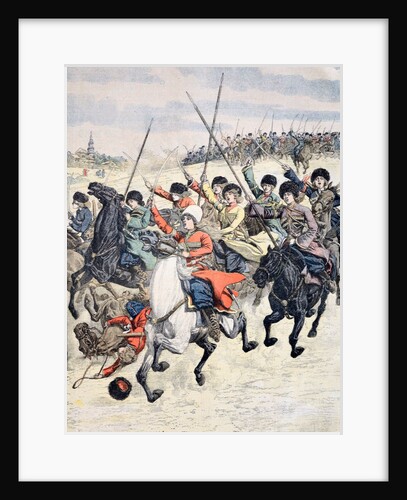 Female Cossack Fighters in Siberia (Oct 1904) by Anonymous