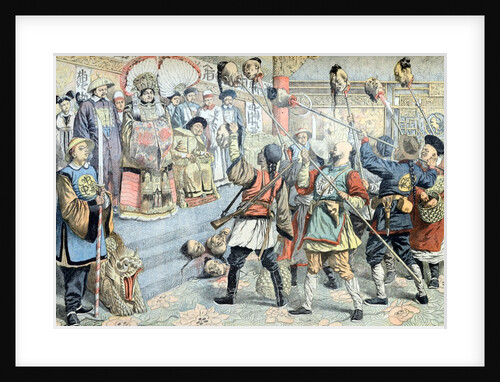 Heads of Russian Spies to Chinese Emperor Russo-Japanese War by Anonymous