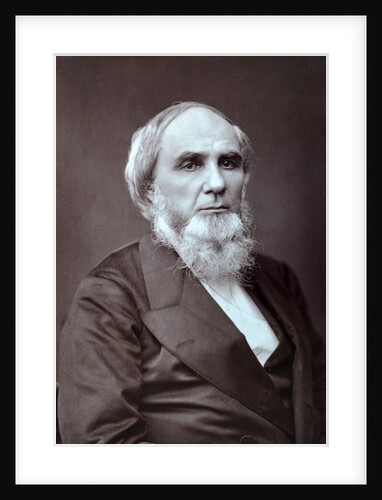 Rev Chauncey Giles (1813-1893) Leader of Swedenborgian Church by Anonymous
