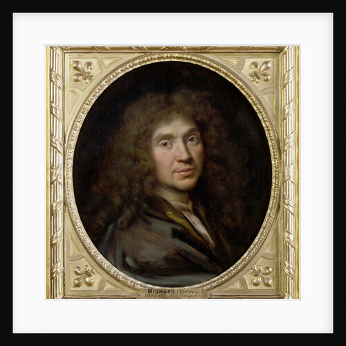 Portrait of Molière by Pierre Mignard