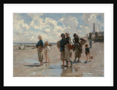 Fishing for Oysters at Cancale by John Singer Sargent