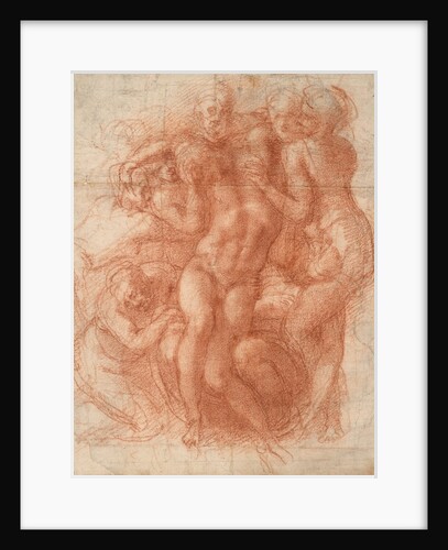 Study for a Lamentation by Michelangelo