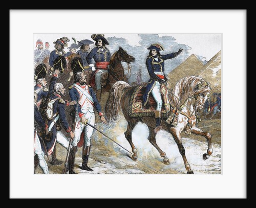 Napoleon I (1769-1821). Battle of the Pyramids by Anonymous