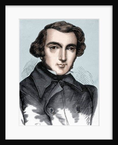 Tocqueville, Alexis Henri Clérete, Earl of (1805-1859). French writer and politician by Anonymous