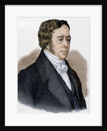 Oersted, Hans Christian (1777-1851). Danish physicist by Anonymous