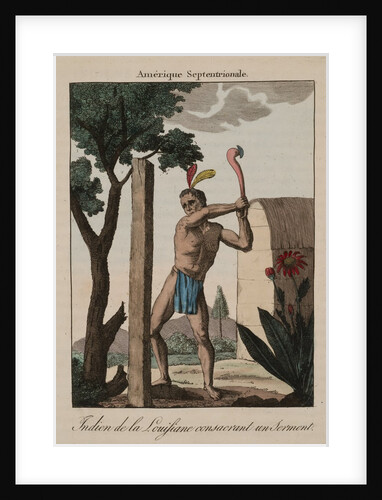 Indian devoting an Oath by Anonymous