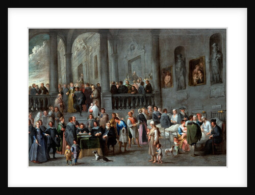 To Visit the Sick by Cornelis De Wael