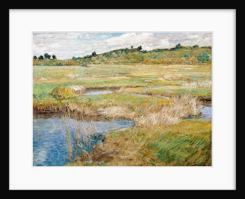 The Concord Meadow, Concord, Massachusetts by Childe Hassam