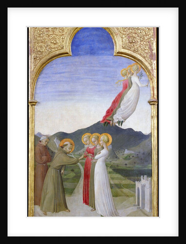 The Mystic Marriage of St. Francis of Assisi by Sassetta