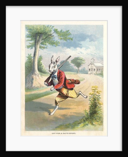 The Silly Hare, Children's Illustration by Anonymous