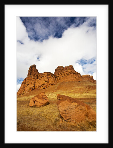 Red Rock Cliffs by Anonymous