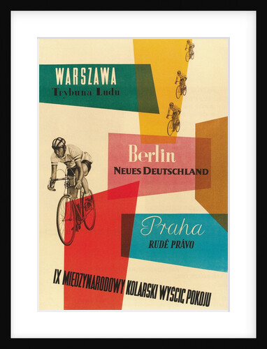 Bicycle Race, Warsaw, Berlin, Prague by Anonymous