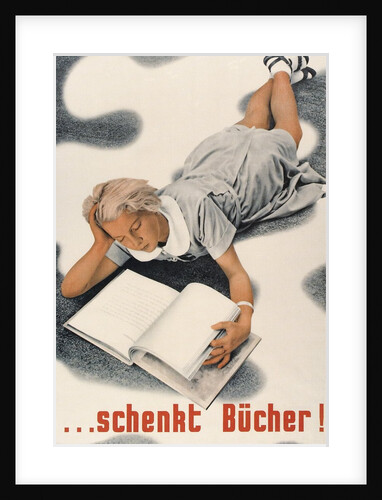 Give Books, German Poster by Anonymous